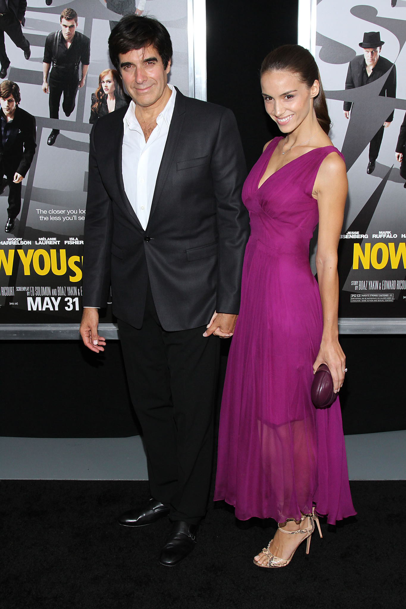 David Copperfield and Chloe Gosselin at event of Apgaules meistrai (2013)