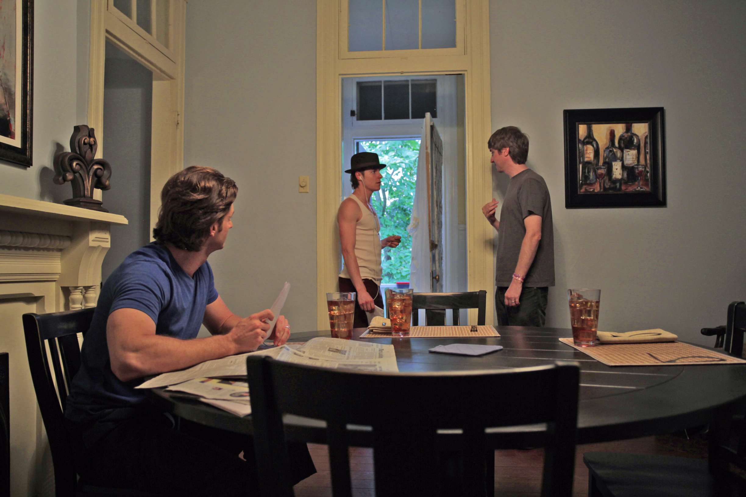 Still of Marc Senter, Nathan Grubbs, and Chris Sivertson in Brawler.