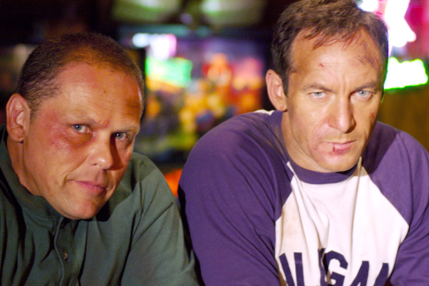 Still of Jason Isaacs and Kevin Chapman in Brotherhood (2006)