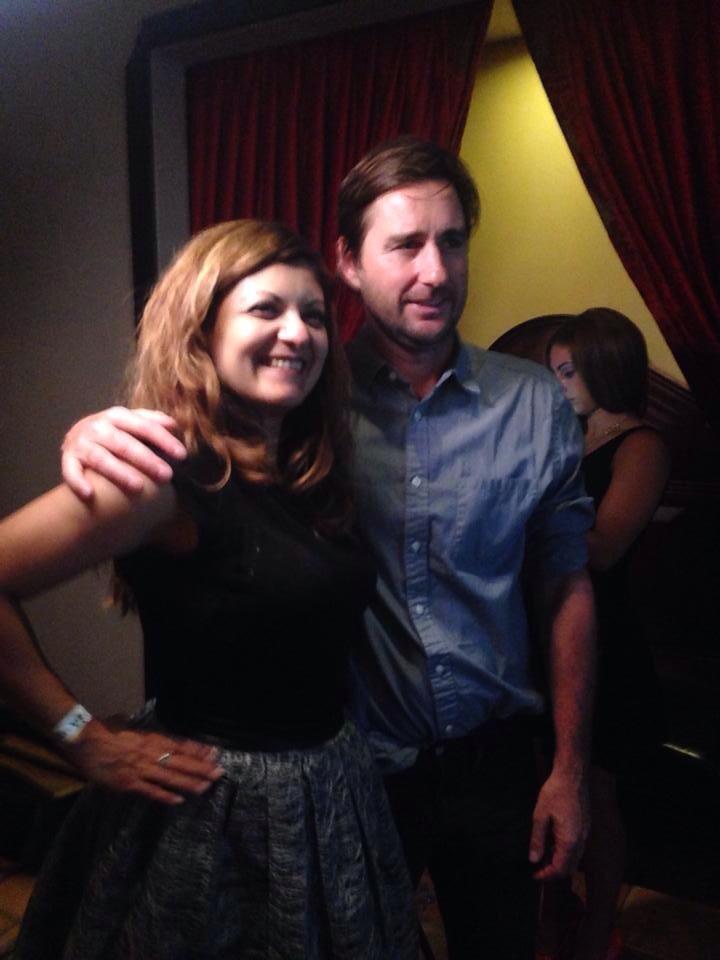 Patricia Chica and Luke Wilson