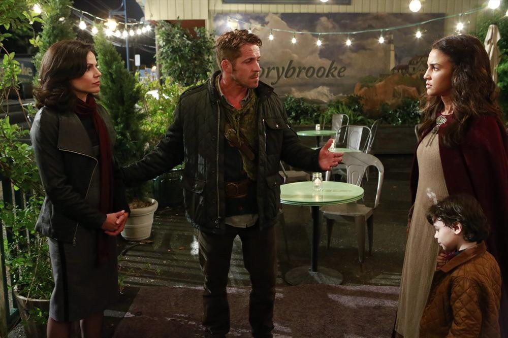Still of Sean Maguire, Lana Parrilla, Christie Laing and Raphael Alejandro in Once Upon a Time (2011)