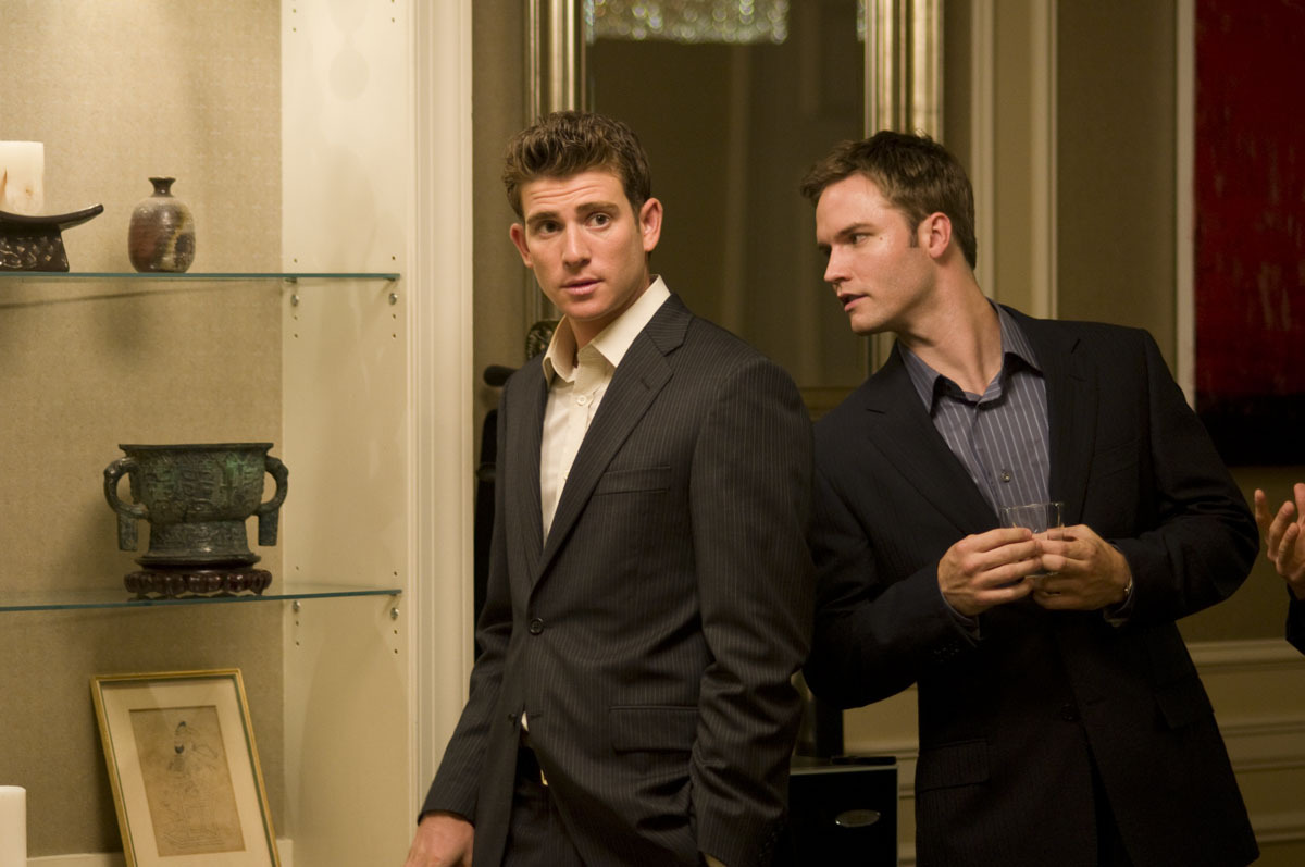 Still of Bryan Greenberg and Scott Porter in The Good Guy (2009)