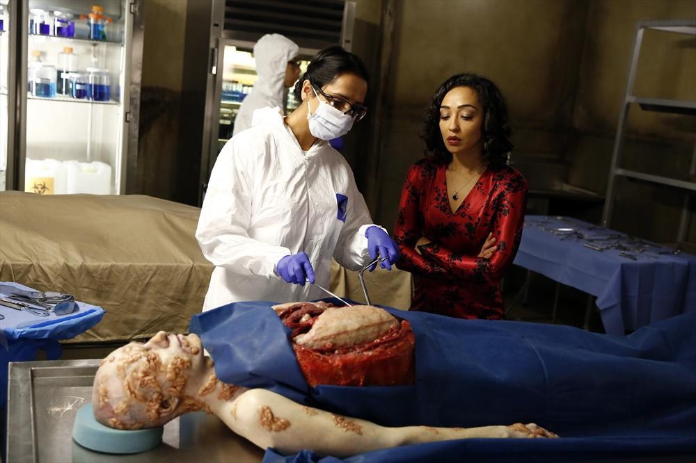 Still of Ruth Negga and Pia Shah in Agents of S.H.I.E.L.D. (2013)