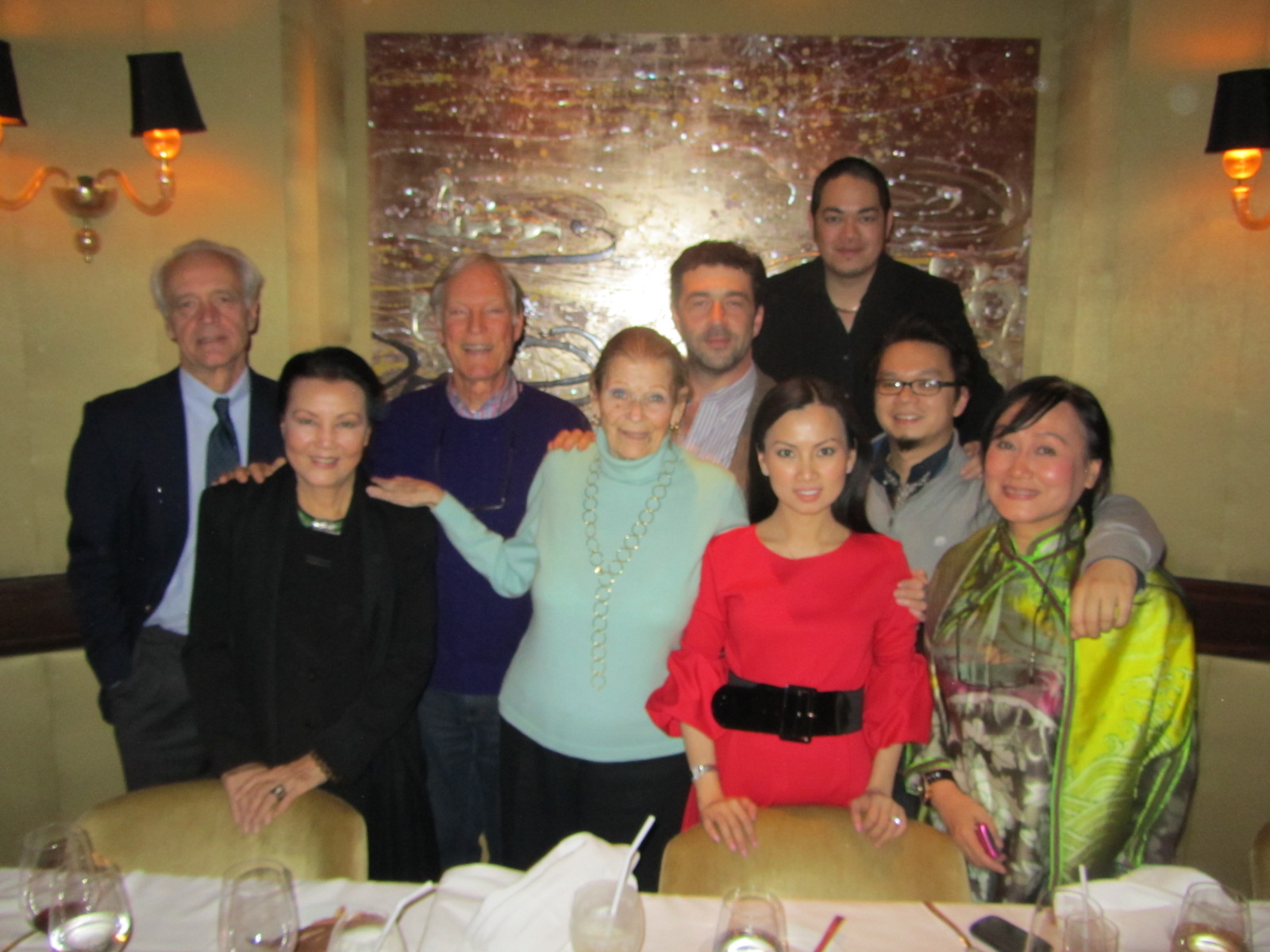 Igor, Richard, Minh Ngoc, Kieu Chinh, Derek, I, Ha Phuong, Roland