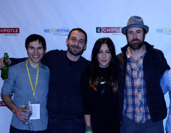 Scott Cross, Marco Shafer, Sara Bareilles, Jay Nash at Vail Film Festival
