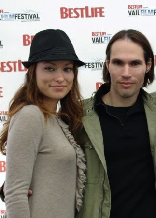Scott Cross, Olivia Wilde at Vail Film Festival