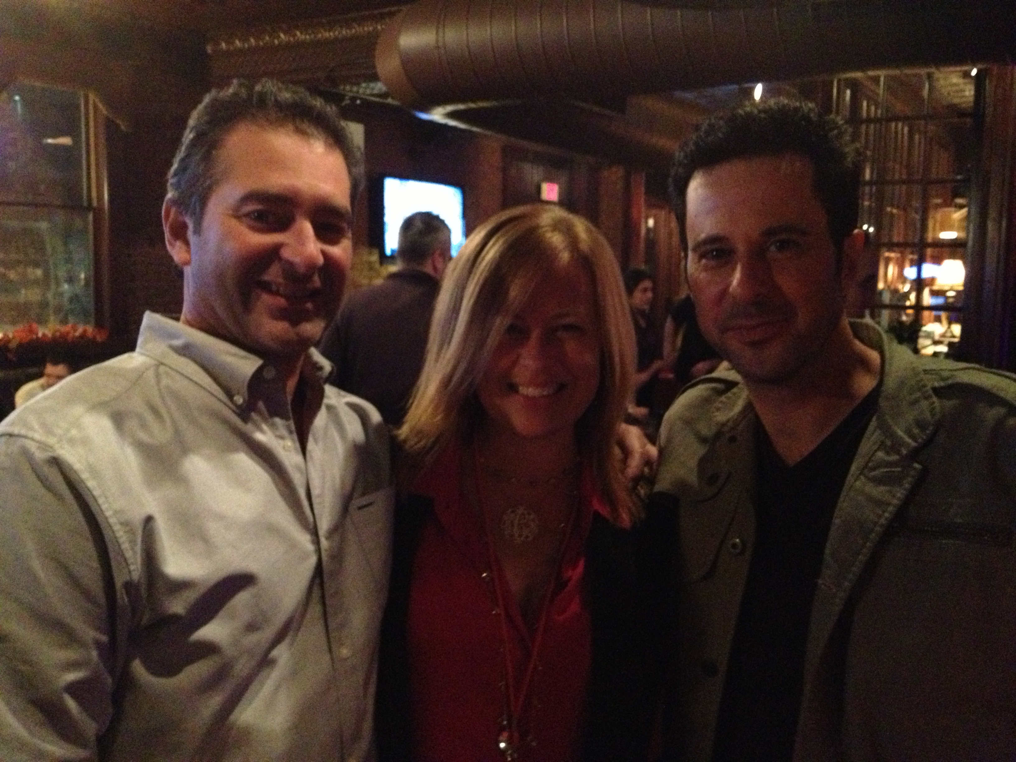 with producer Chad A Verdi and actor/director Jonathan Silverman