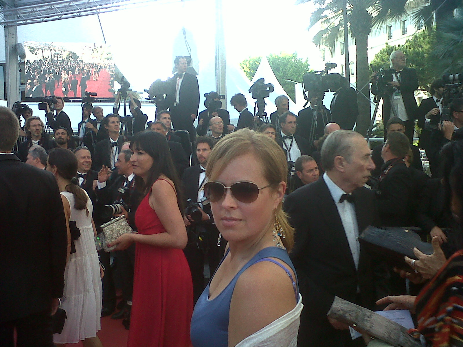 the red carpet at Cannes - 2011