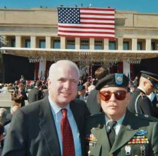 With Sen. McCain At Pentagon, Shortly After 9-11