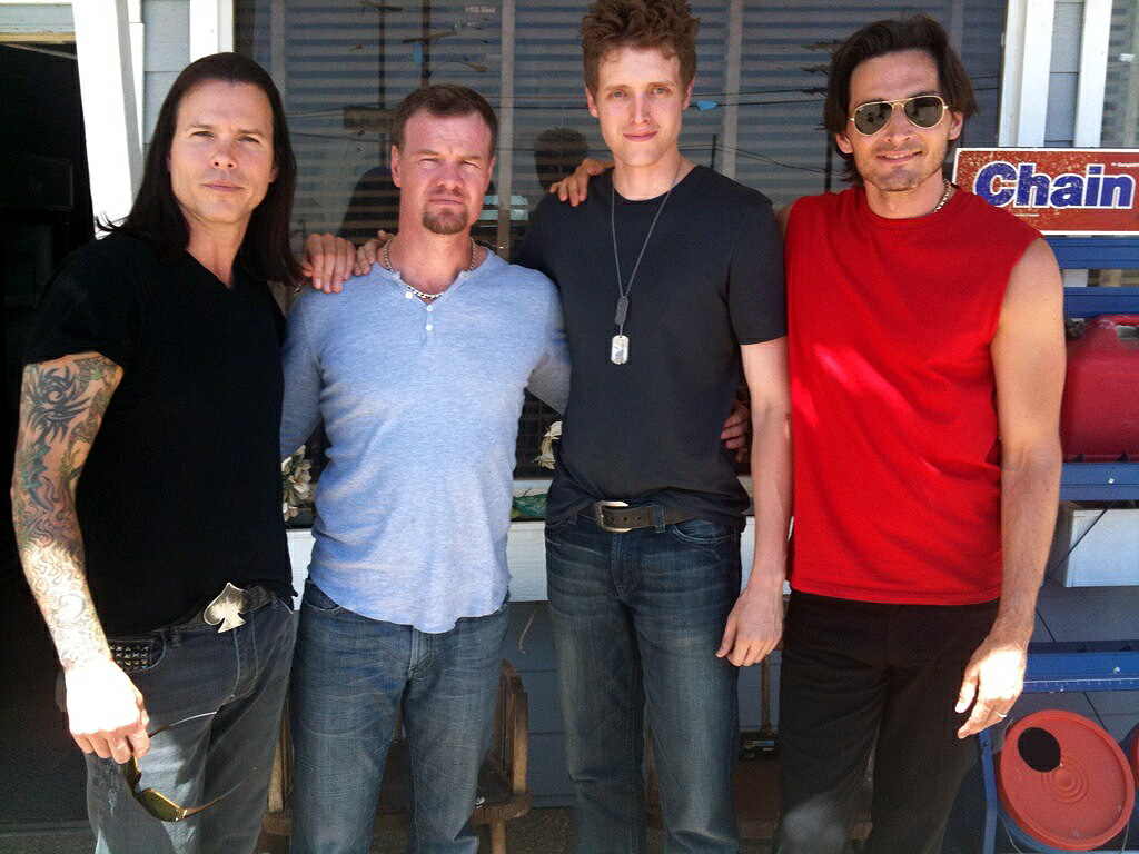 Sean McNabb, Luke Massy, Lyle McConaughy, and Justin Ellis in 'Cockroaches.'