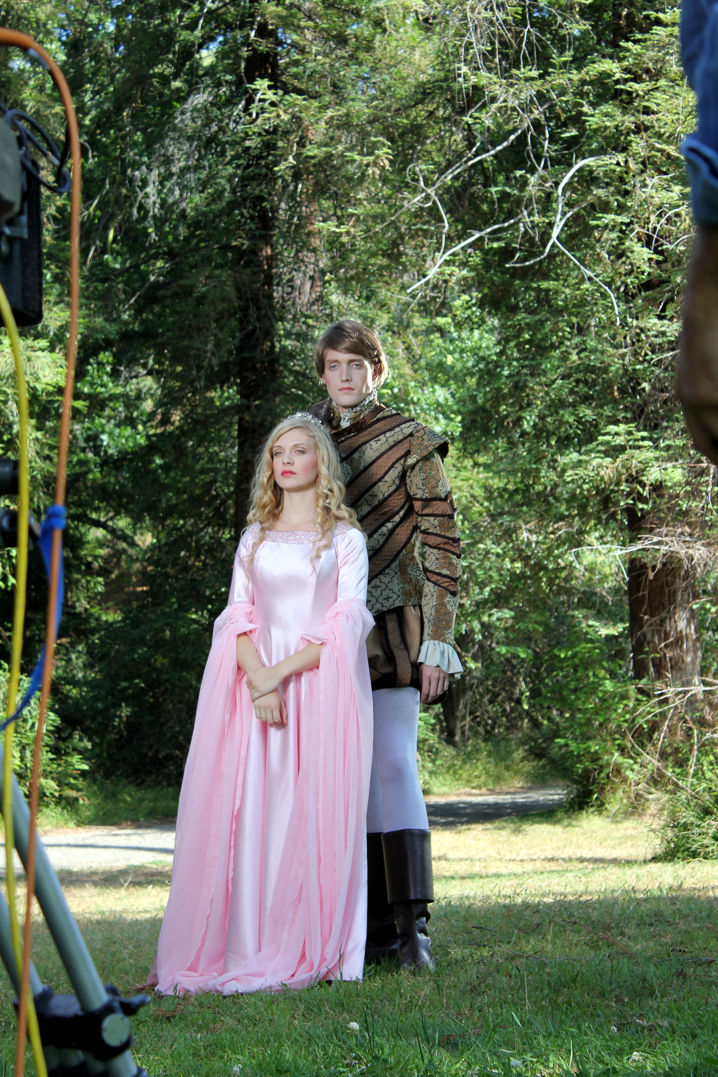 Lyle McConaughy and Lindsay N.W. LaVanchy in 'The Maiden and the Princess.'