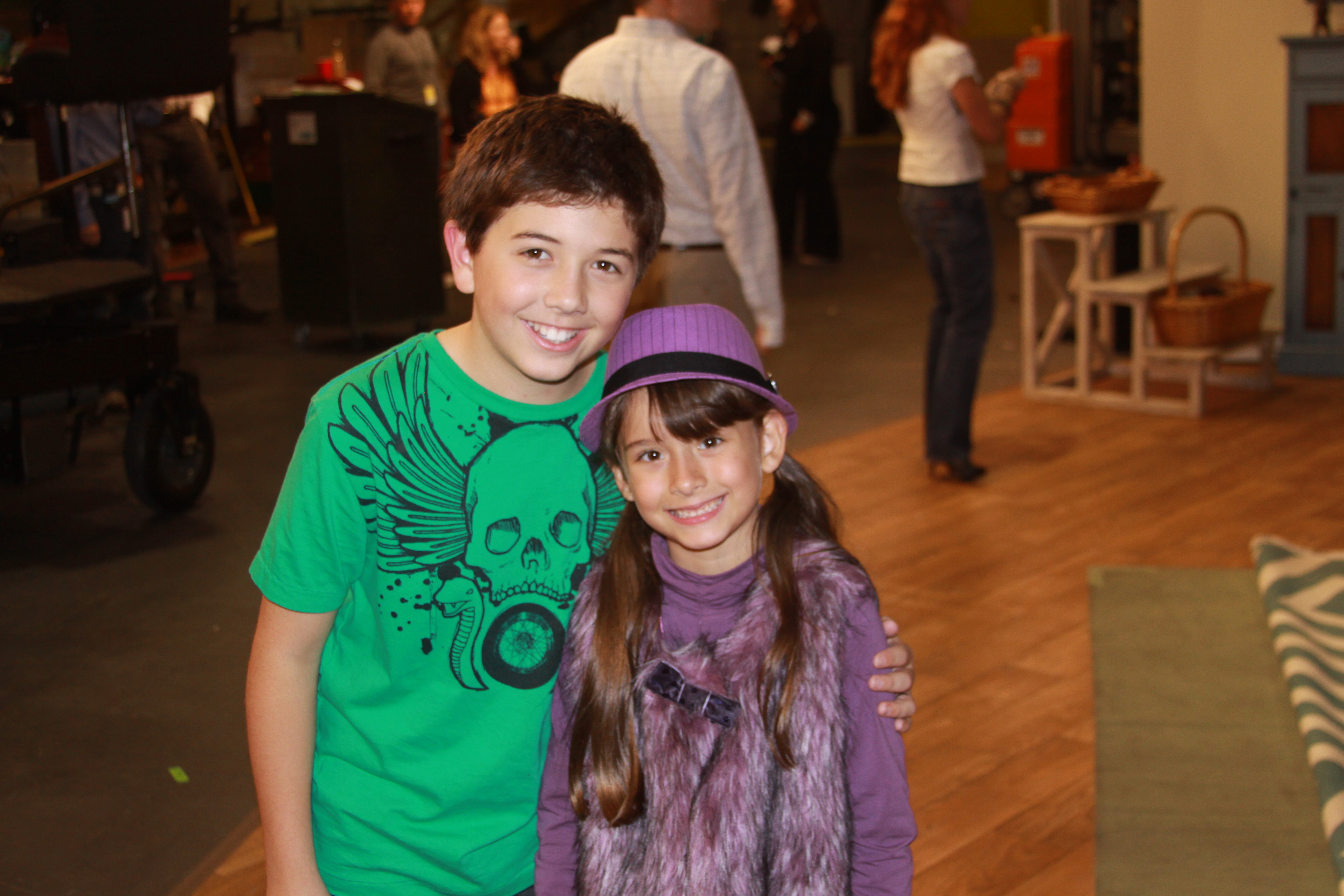 Bradley Steven Perry and Michelle Moores