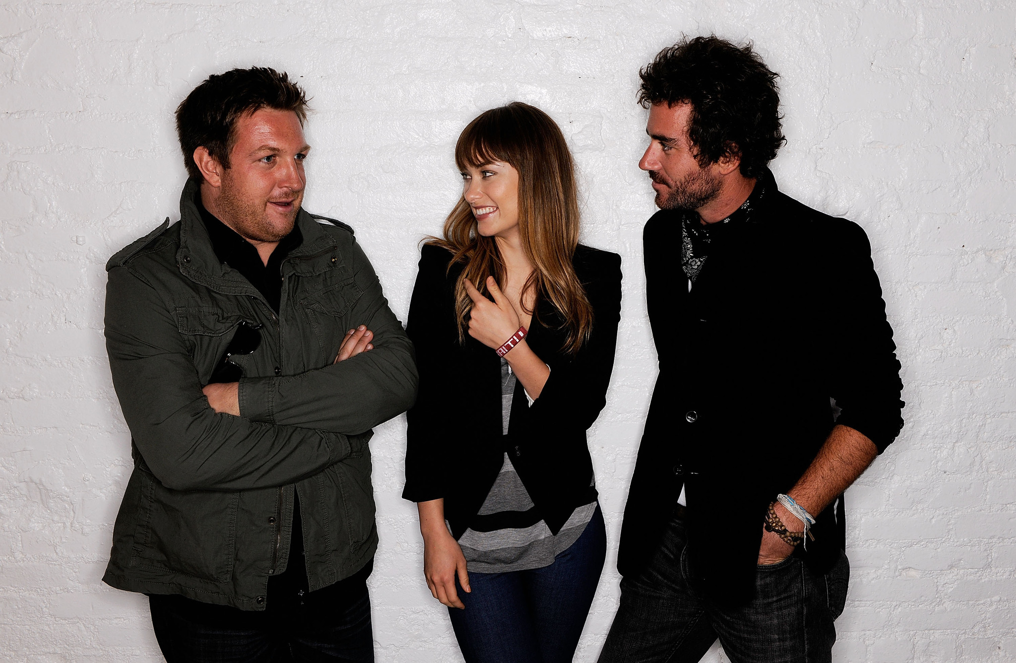 Olivia Wilde, Bryn Mooser and David Darg