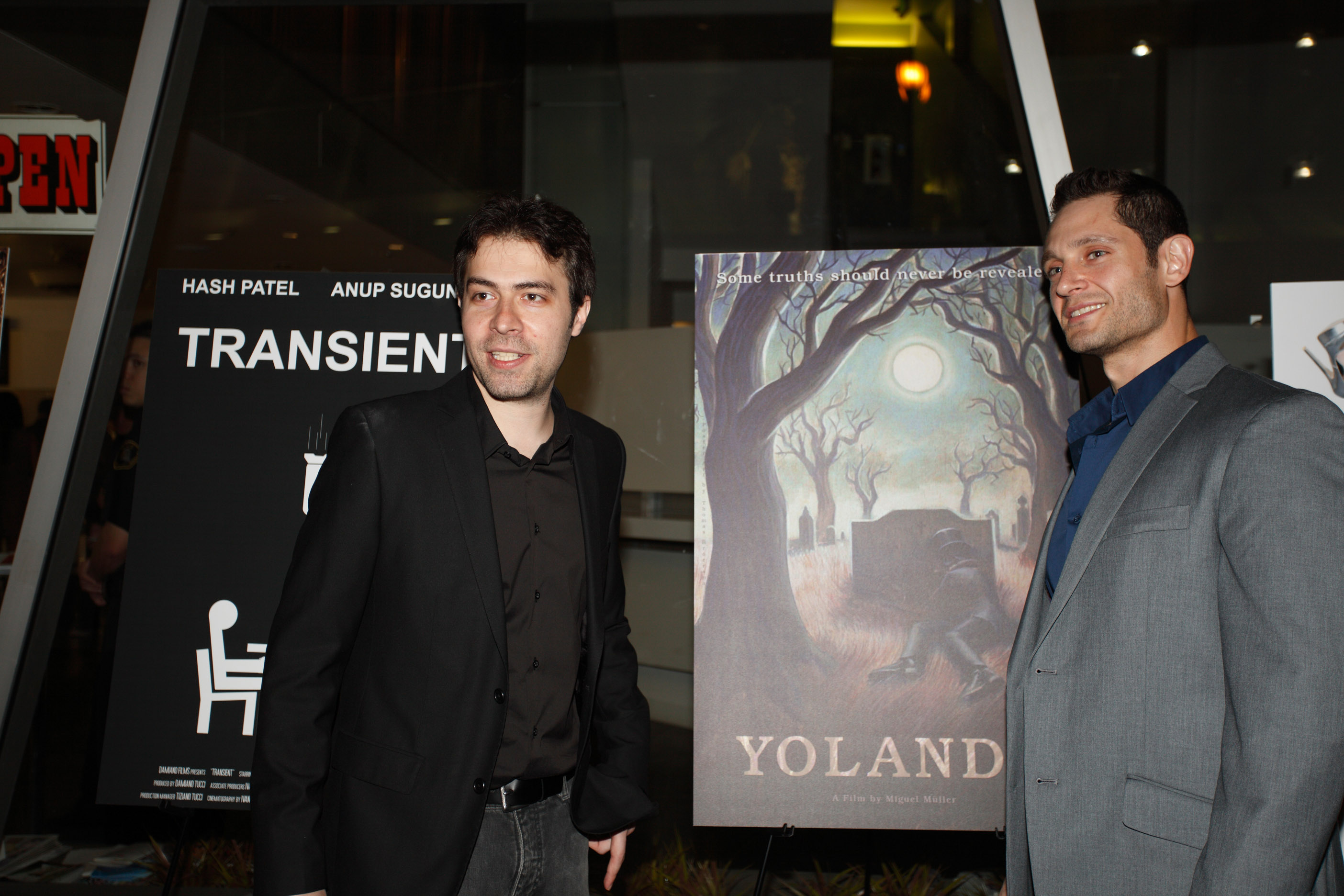 Miguel Müller, Aidan Marus at the event ONE APRIL NIGHT OF SHORT FILMS