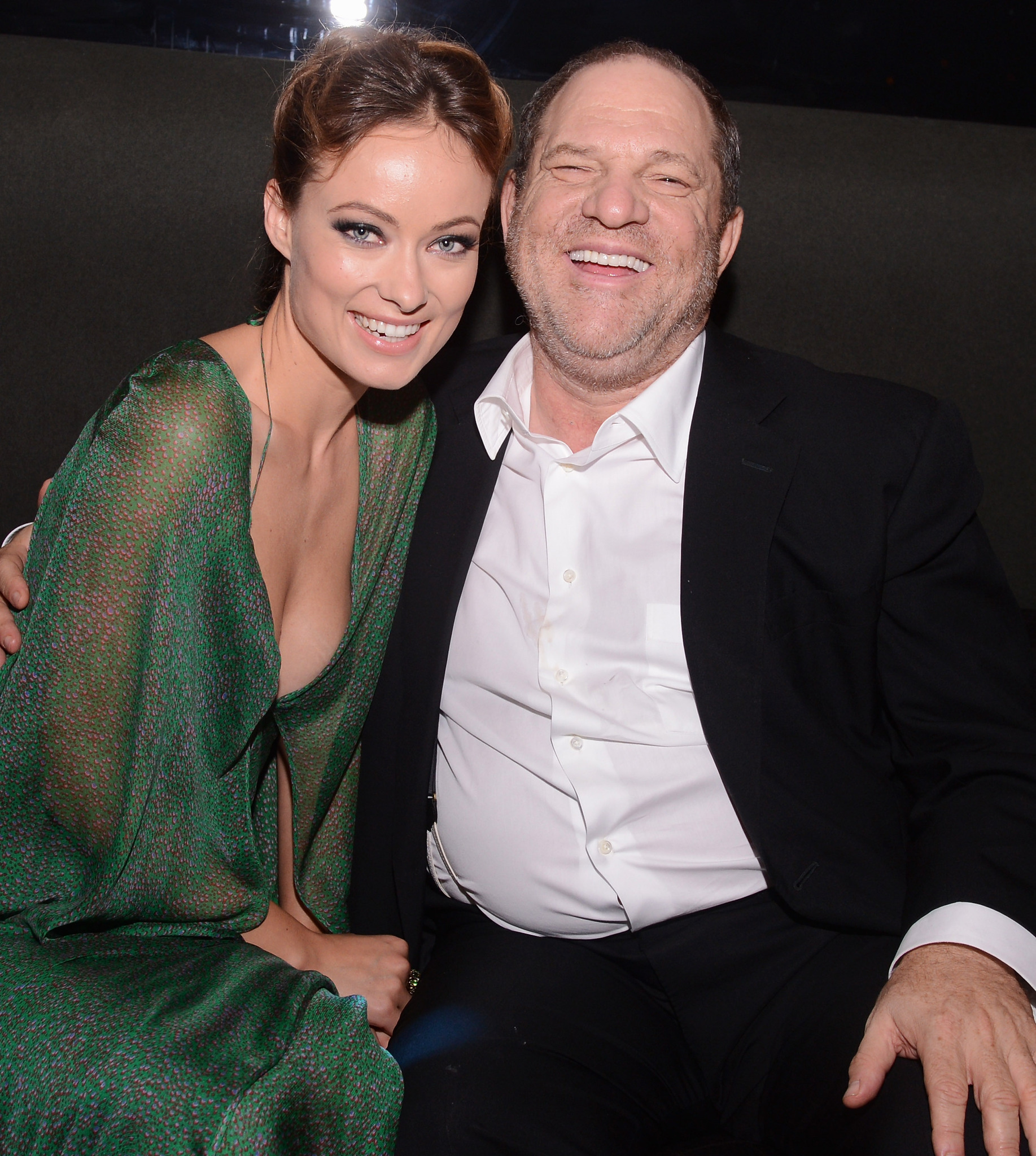 Harvey Weinstein and Olivia Wilde at event of Butter (2011)