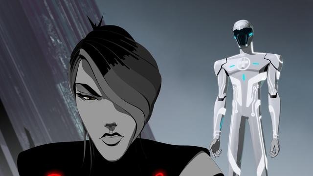 Still of Olivia Wilde in TRON: Uprising (2012)