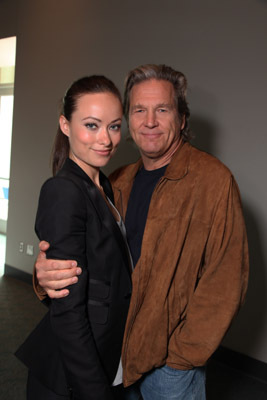 Jeff Bridges and Olivia Wilde