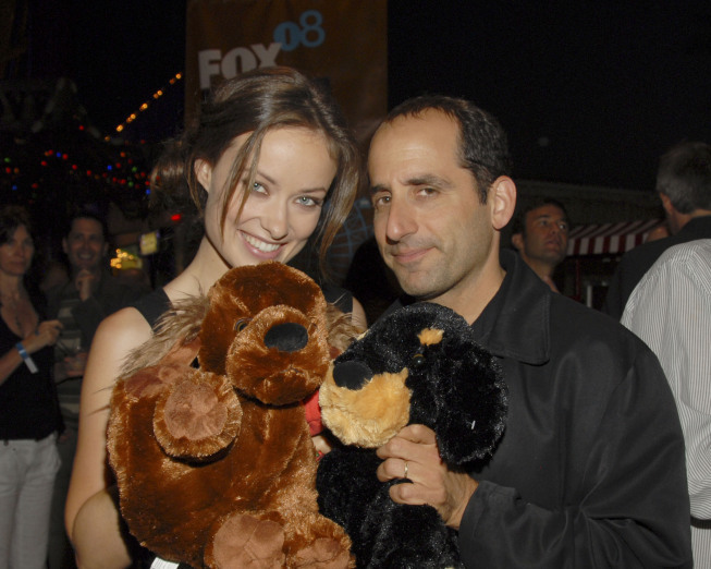 Peter Jacobson and Olivia Wilde