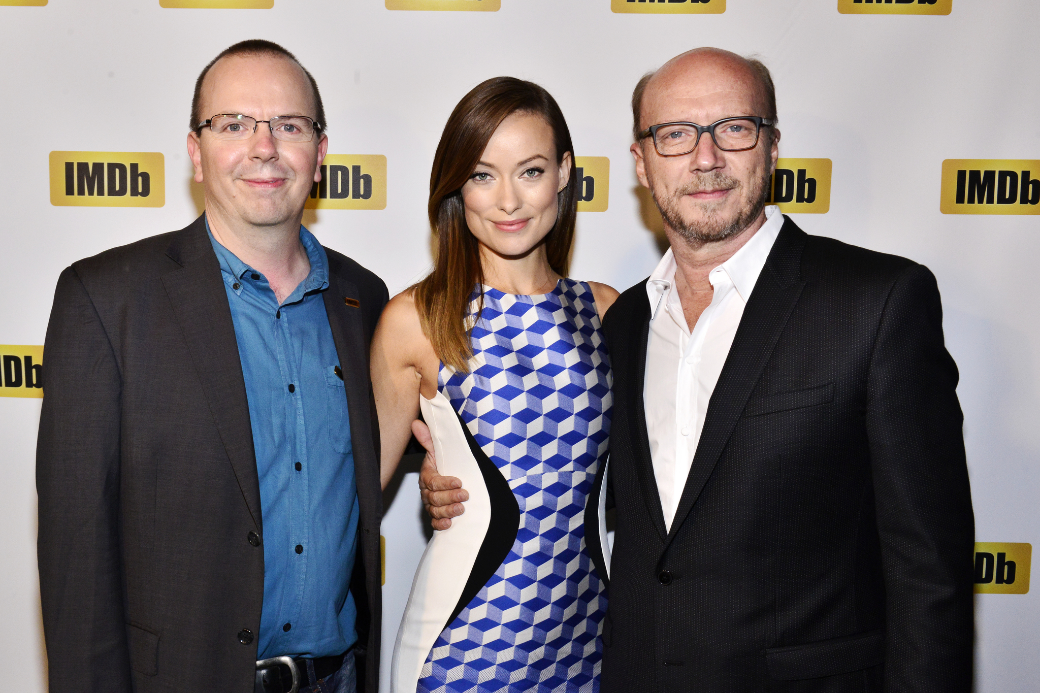 Paul Haggis, Col Needham and Olivia Wilde