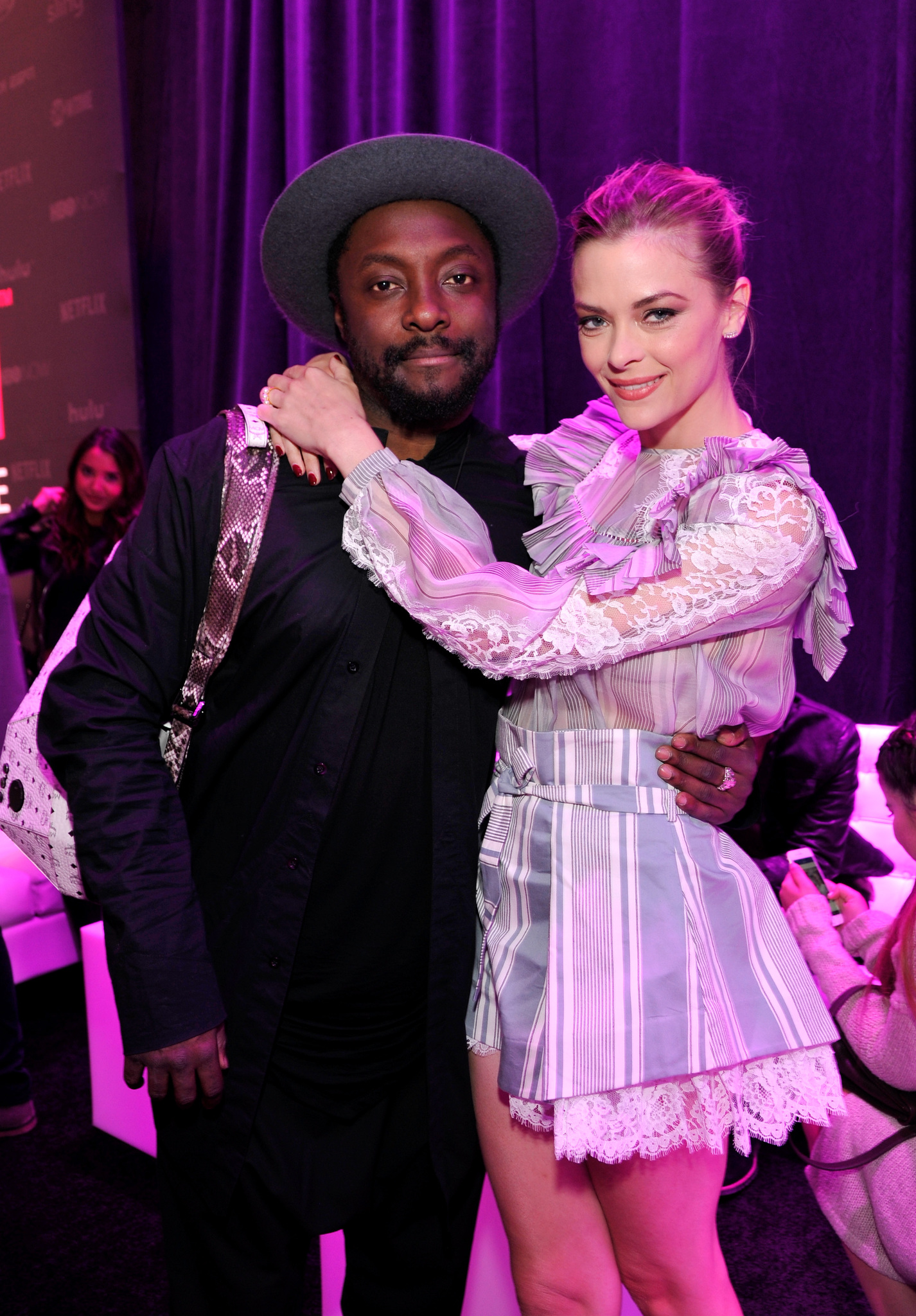 Jaime King and Will.i.am