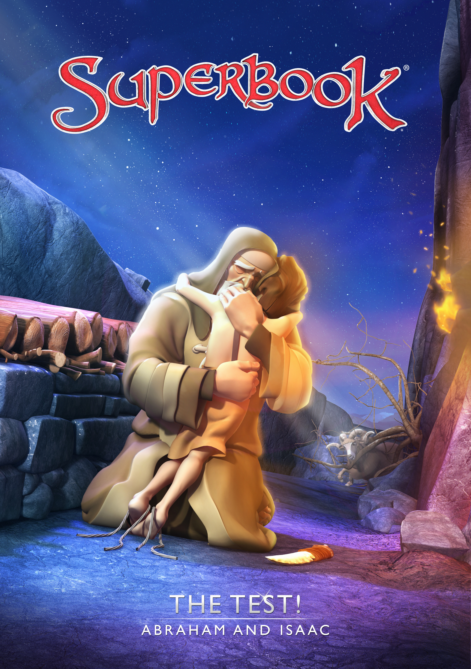 Superbook Episode 102 The Test!: Abraham And Isaac