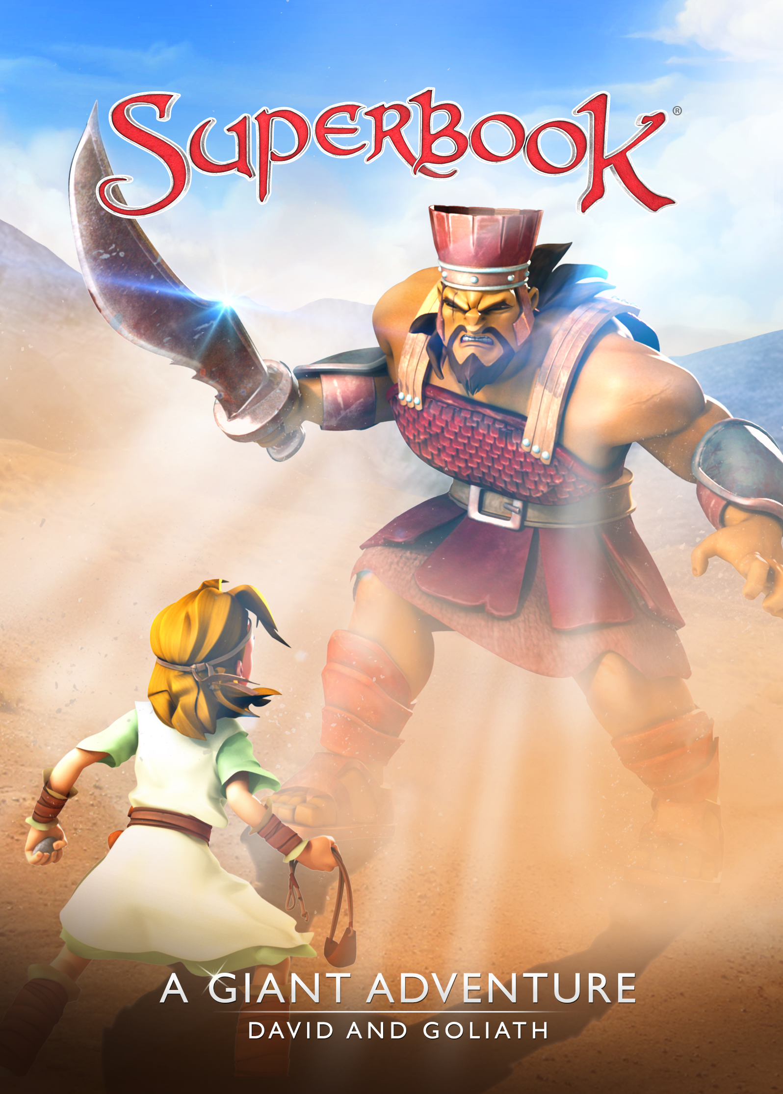 Superbook Episode 106 A Giant Adventure: David And Goliath