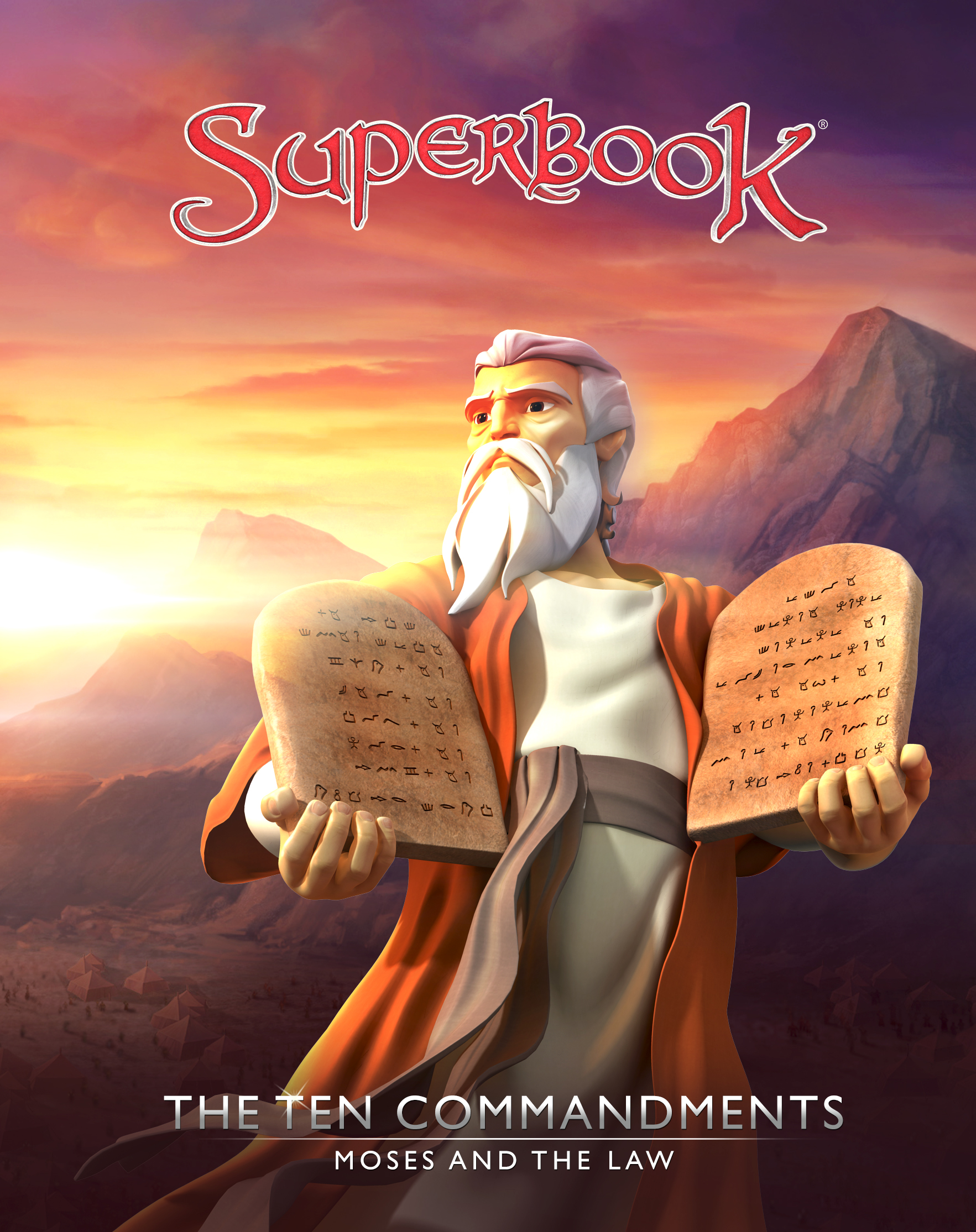 Superbook Episode 105 The Ten Commandments: Moses And The Law