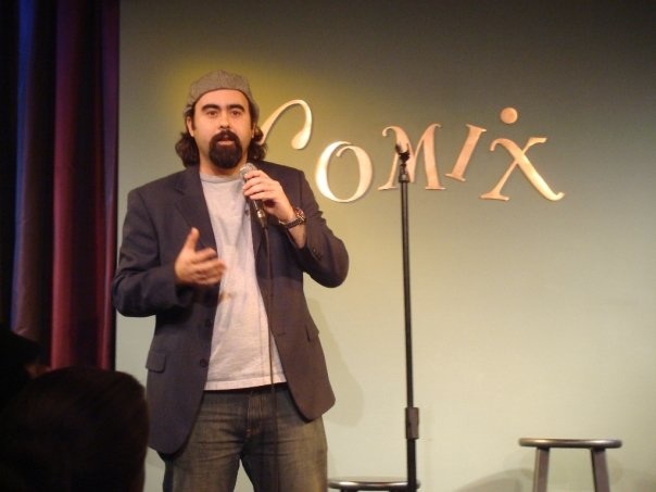 Josean performing at Comix Comedy Club in NYC