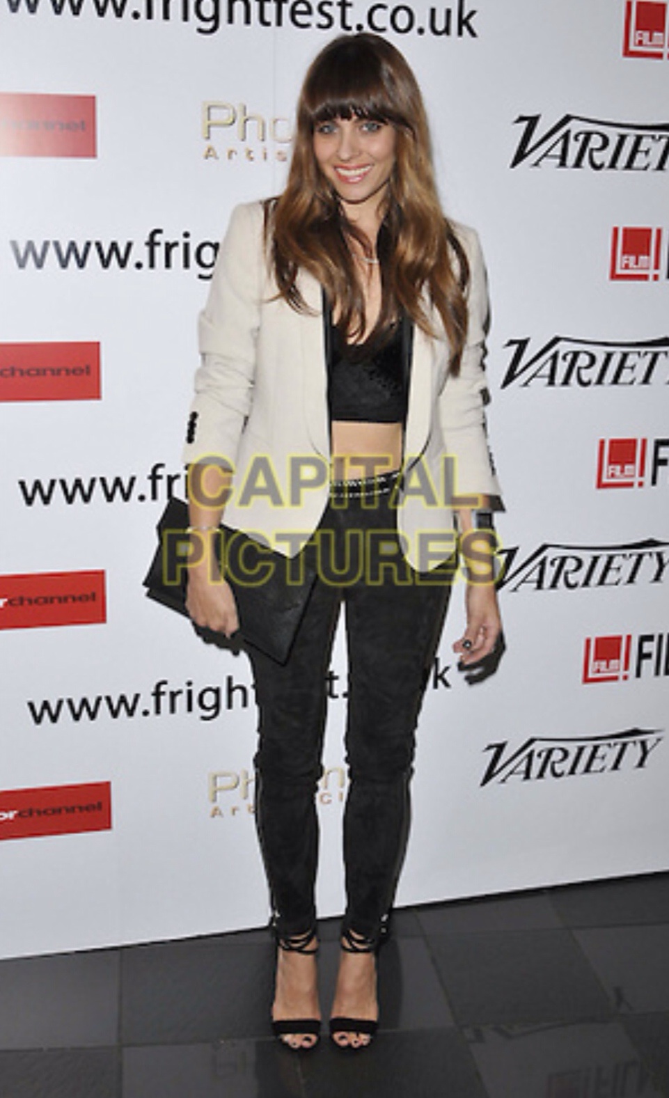 Ashley C. Williams attends Film4 FrightFest 2014