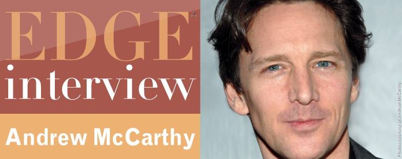 Andrew McCarthy discusses his book on travel and being one of the original members of the 