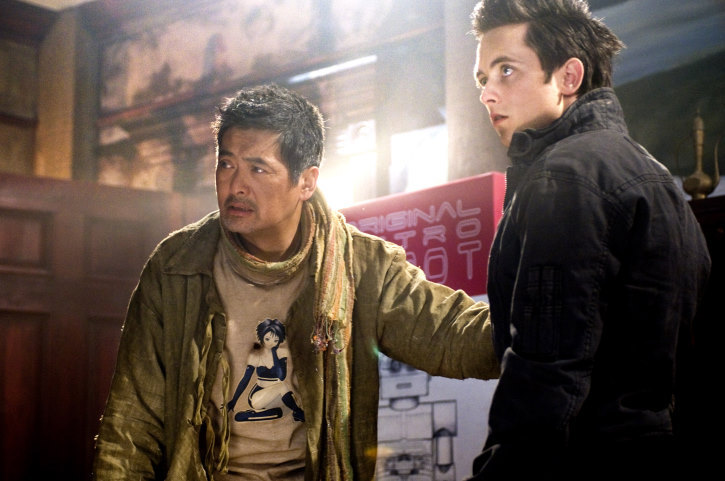 Still of Yun-Fat Chow and Justin Chatwin in Dragonball Evolution (2009)