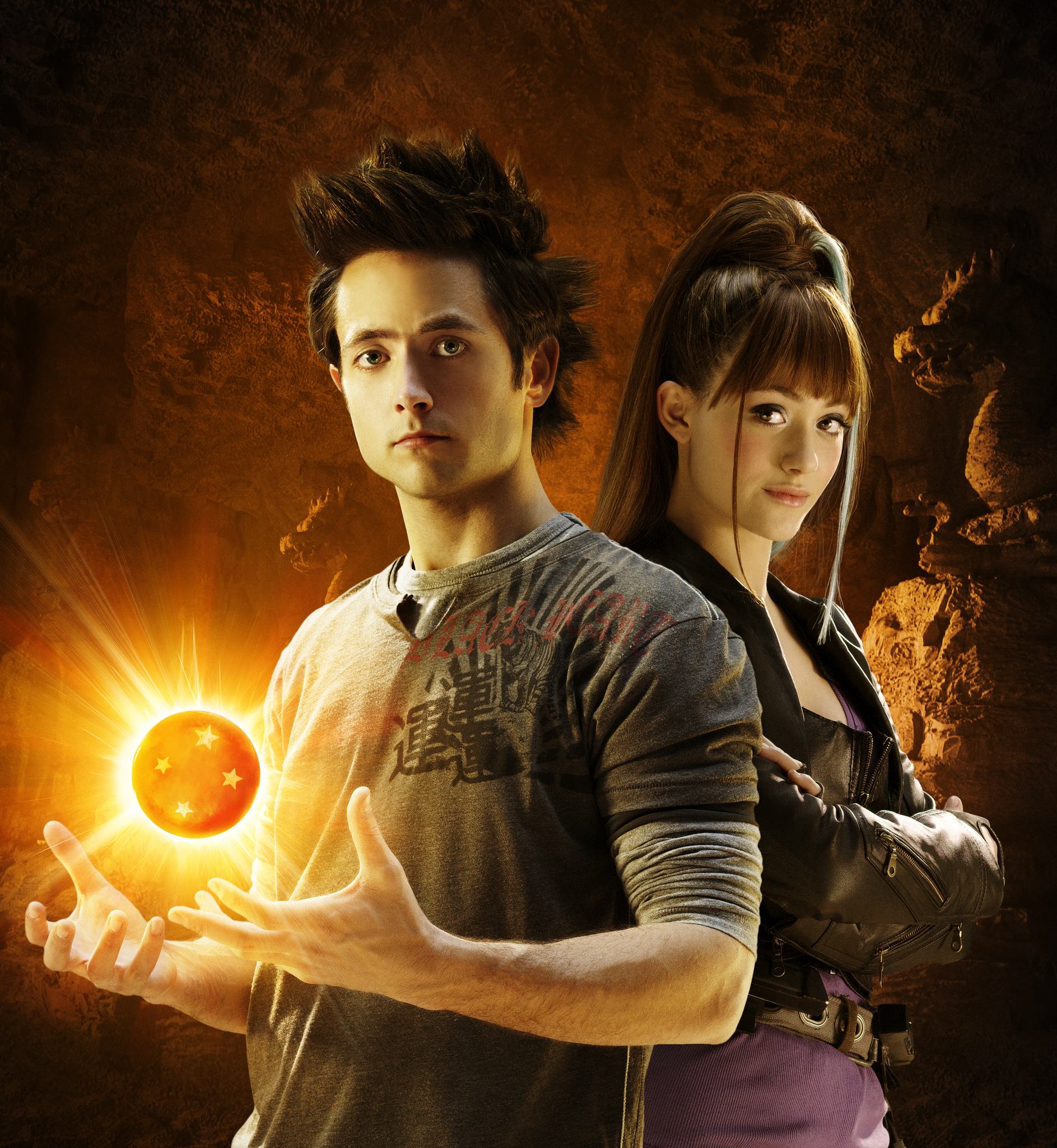 Still of Emmy Rossum and Justin Chatwin in Dragonball Evolution (2009)