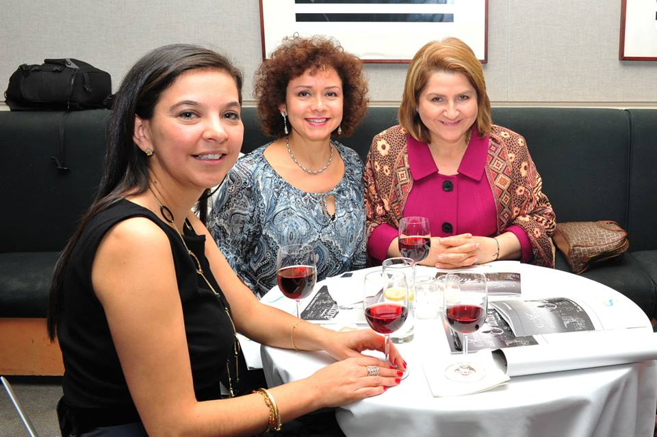 Marisol Carrere with Elsa Gladys Cifuentes Aranzazu & Pilar Veru.