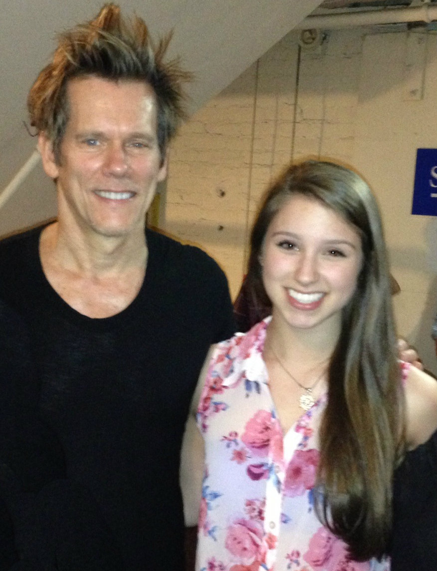 Meredith Prunty and Kevin Bacon