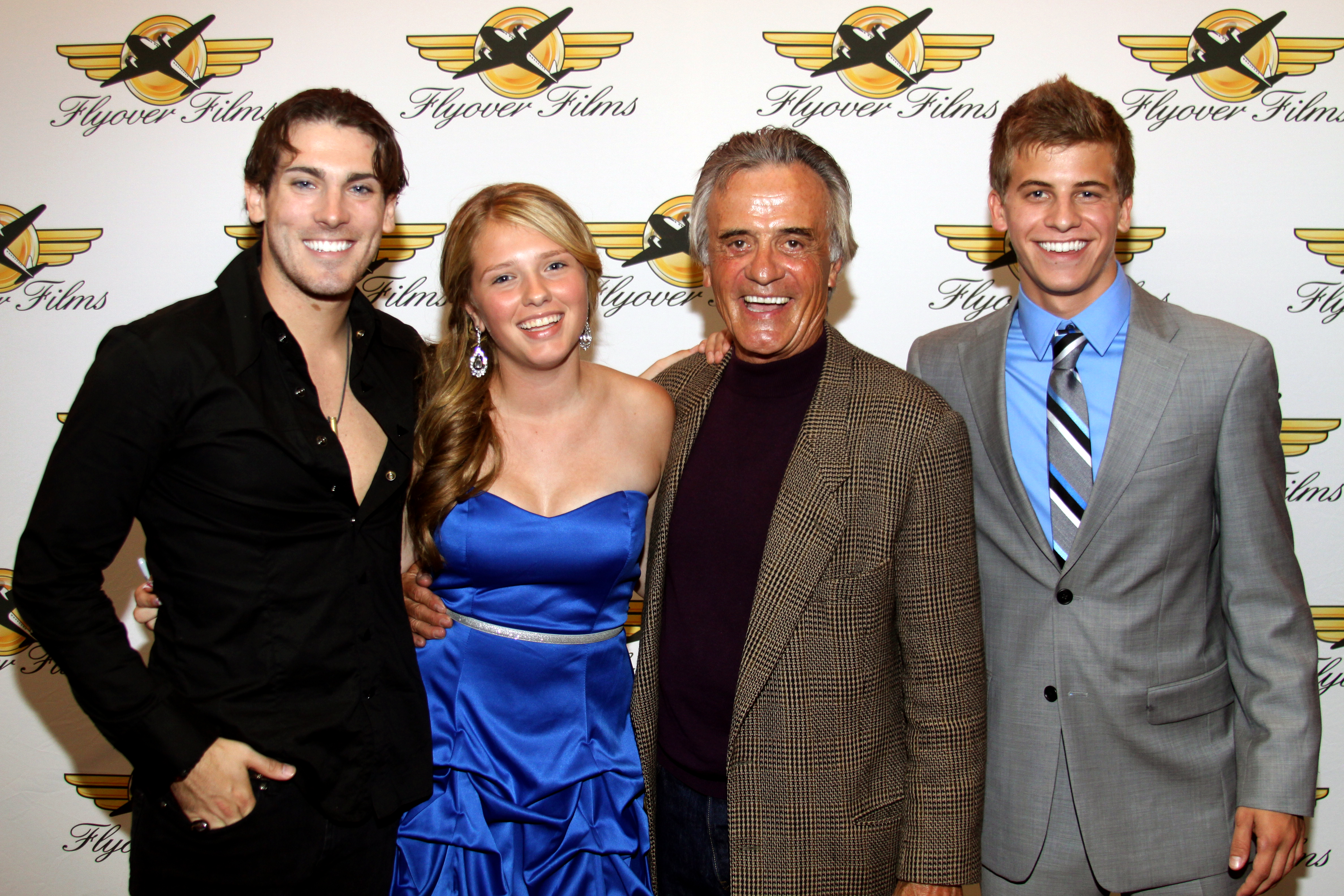 Michael Allen, Emily Capehart, Terry Kiser and Barrett Carnahan at the premiere of 