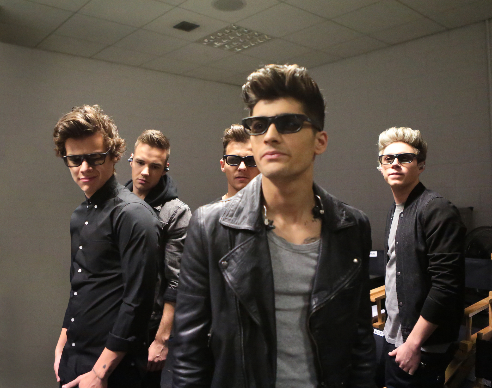 Still of Liam Payne, Harry Styles, Zayn Malik, Niall Horan and Louis Tomlinson in One Direction: Tai mes (2013)