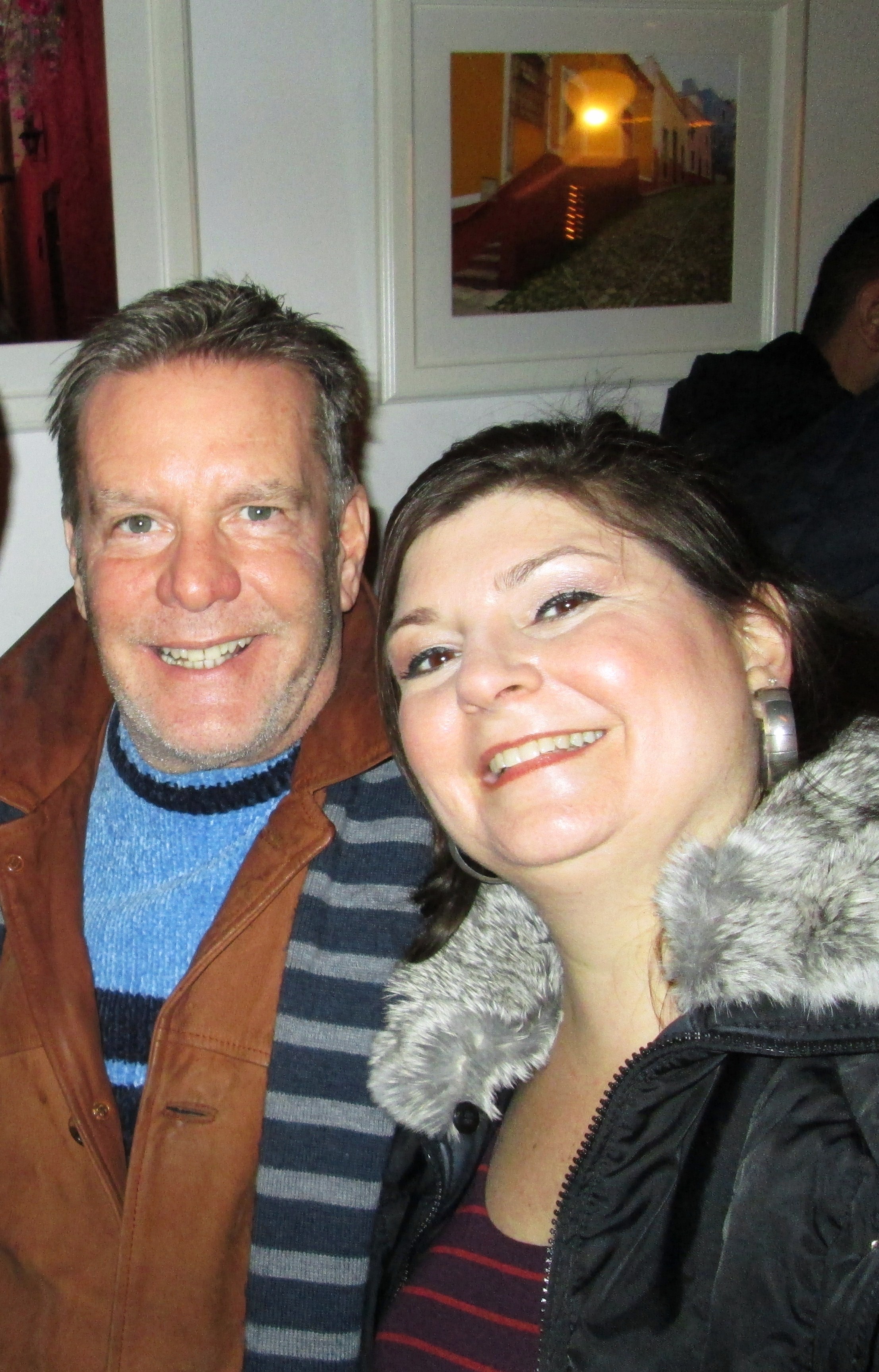 Jackson Heights filmmakers Paul Kelly and Kim Cummings--March 3, 2013.