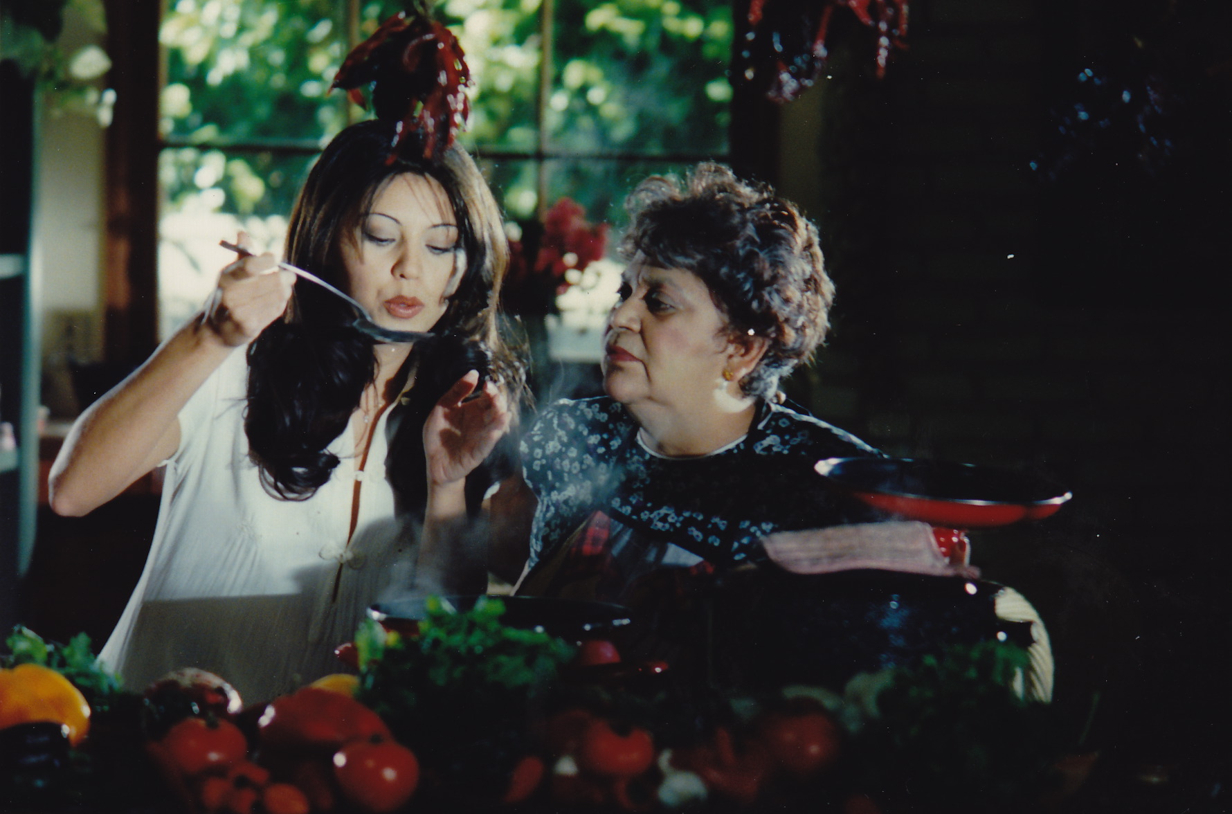 Still of Seidy Lopez and Lupe Ontiveros in GABRIELA.