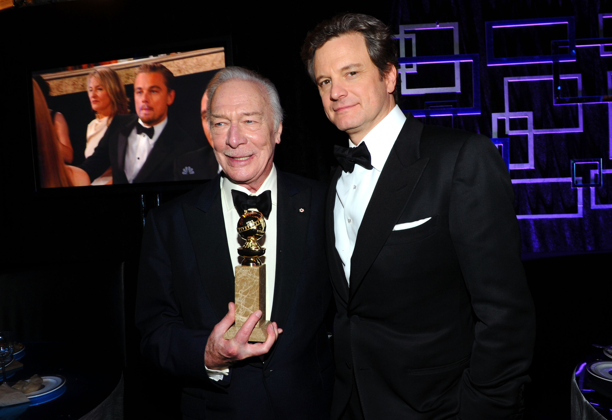 Colin Firth and Christopher Plummer
