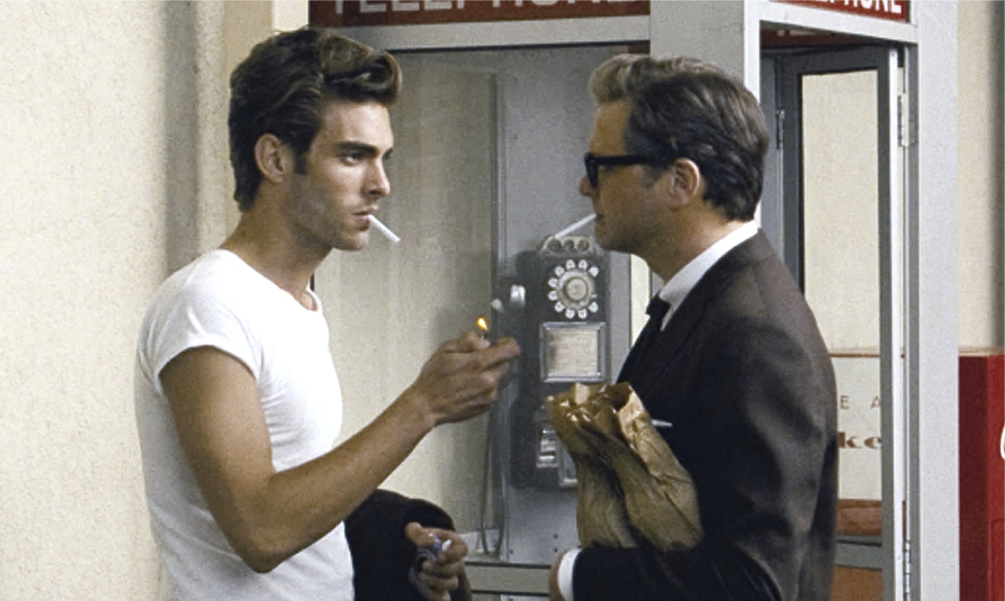 Still of Colin Firth and Jon Kortajarena in A Single Man (2009)