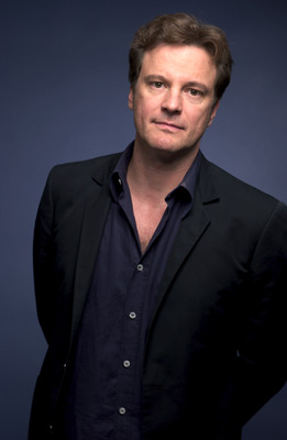 Colin Firth at event of Mergina su perlo auskaru (2003)