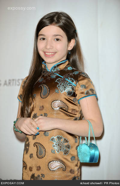 Olivia Steele Falconer. Award Winner at the 2011 Young Artist Awards. Photo by Exposay.com