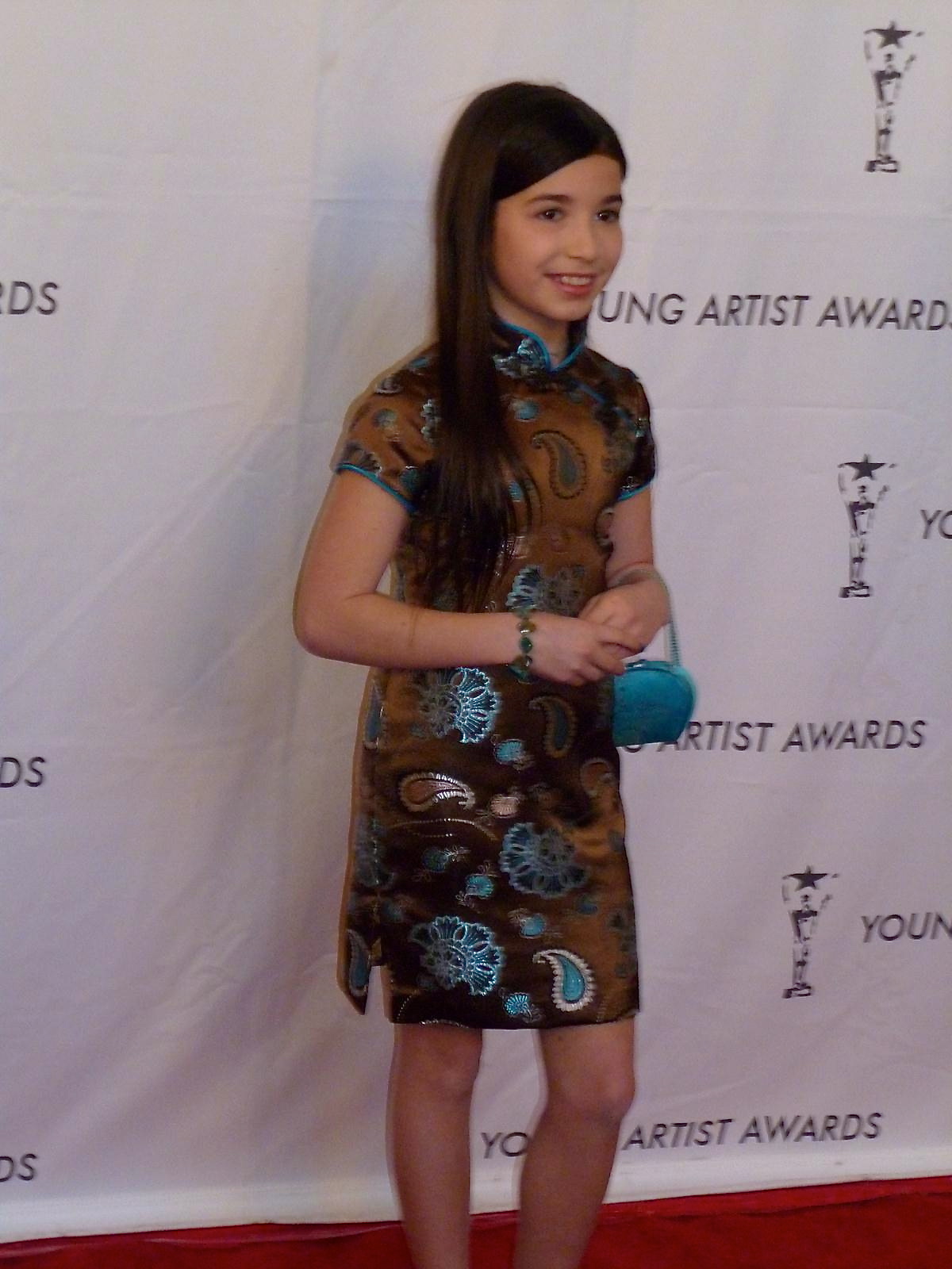 Olivia Steele Falconer. Award Winner at the 2011 Young Artist Awards