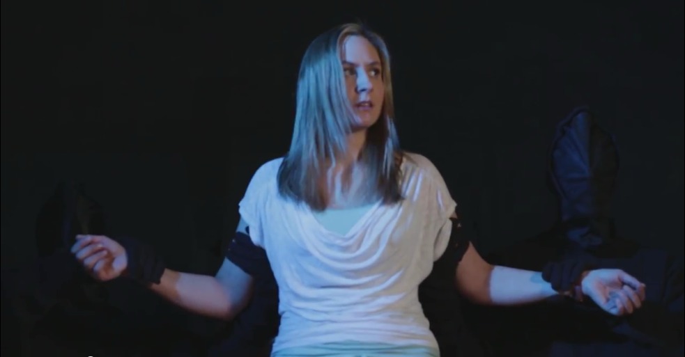 Christina Roman as the titular role in the surreal short film 