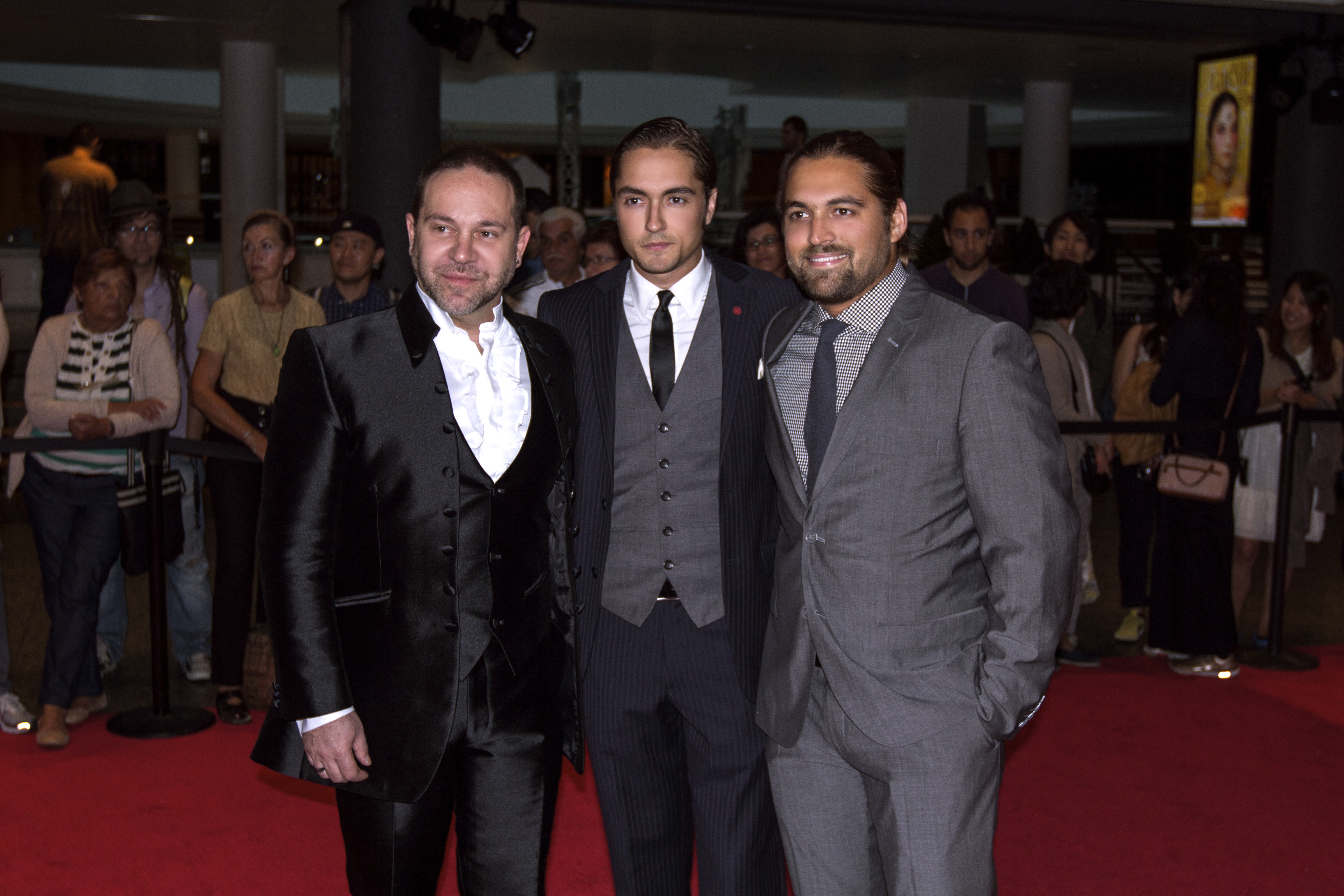 Alec Whaite, Eduardo Whaite and Miguel Ferrari at event of The 37th Annual Montreal World Film Festival