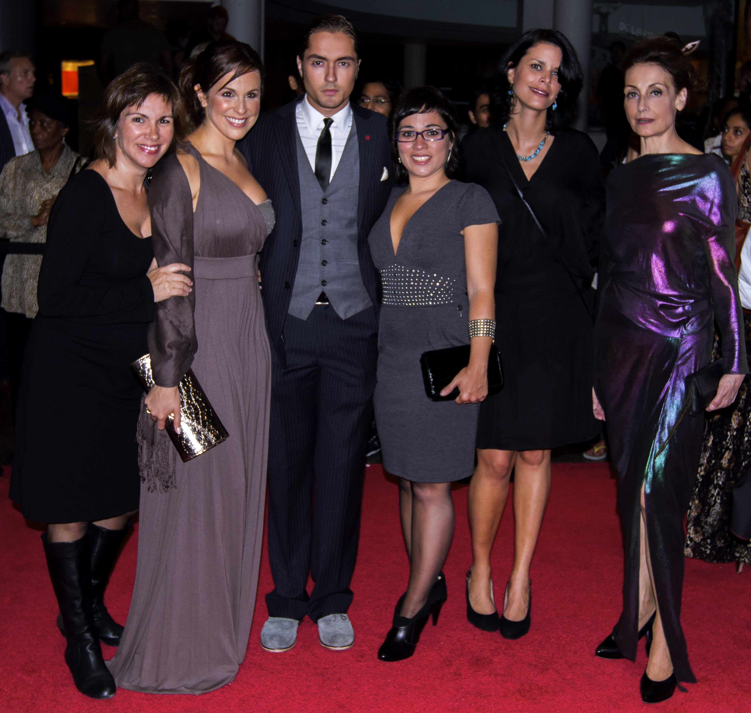 Alec Whaite, Claudia Pinto, Malena Gonzalez, Claudia Lepage and Carme Elias at event of The 37th Annual Montreal World Film Festival