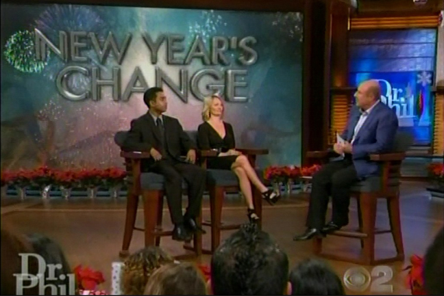 The Showstopper makes his New Year's Resolution on The Dr. Phil Show.
