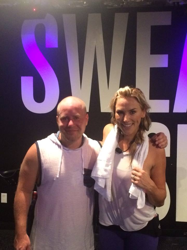 At the Sweat Shoppe with fitness expert Naomi Priestley