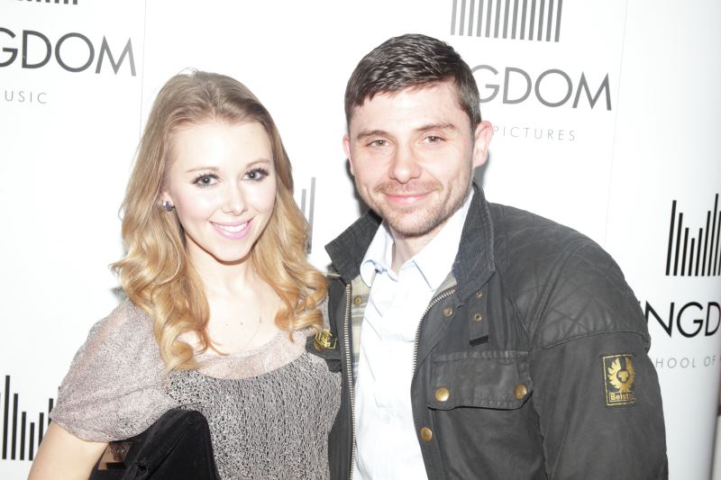 Sarah Alexandra Marks & Jay Brown at 'Illegal Activity' premiere at BAFTA