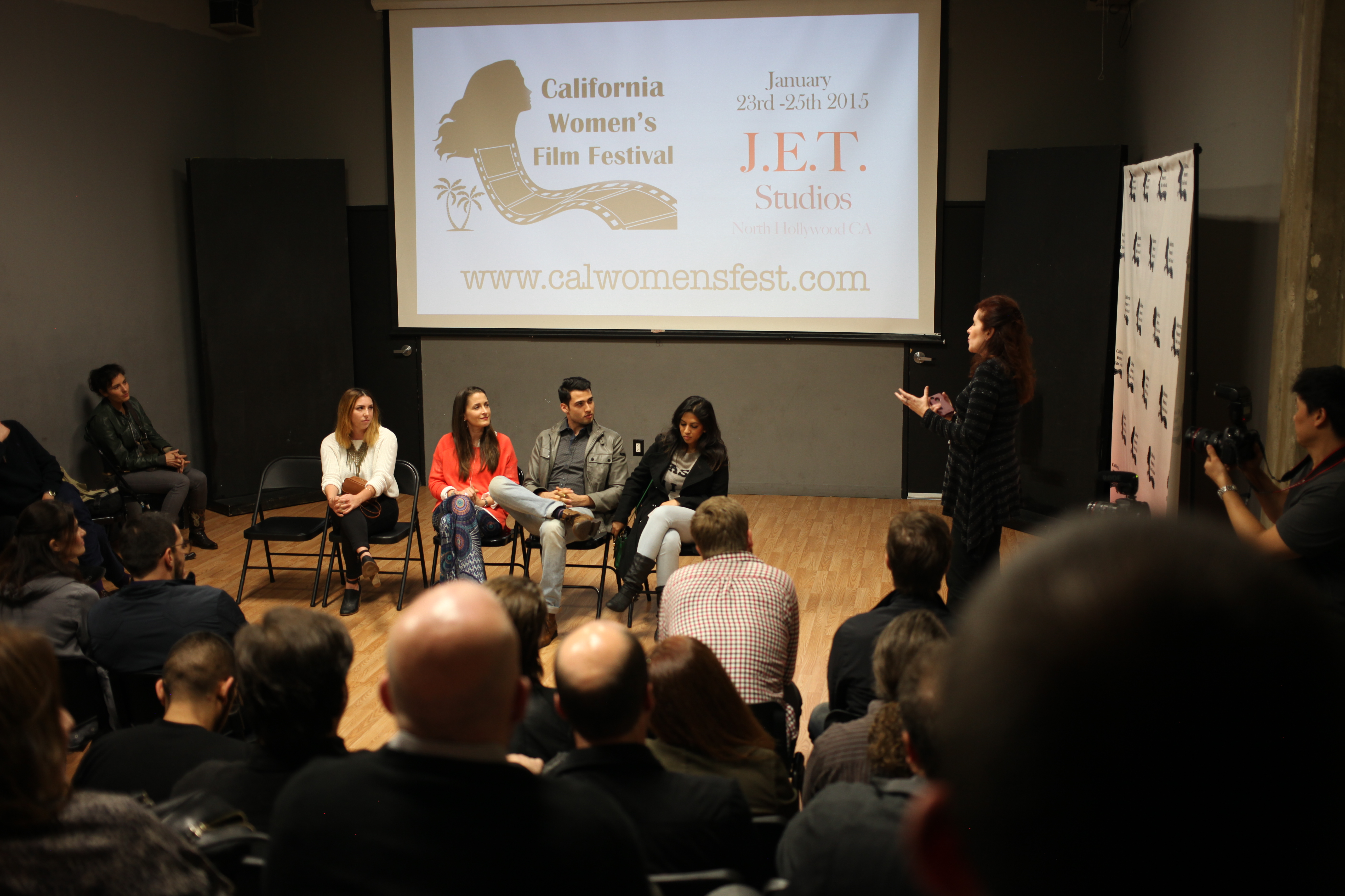 Q&A following the Wedlocked screening at the California Women's Film Festival 25/01/15